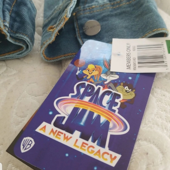 LOONEY TUNES SPACE JAMS Members only JACKET SIZE L - Picture 8 of 9